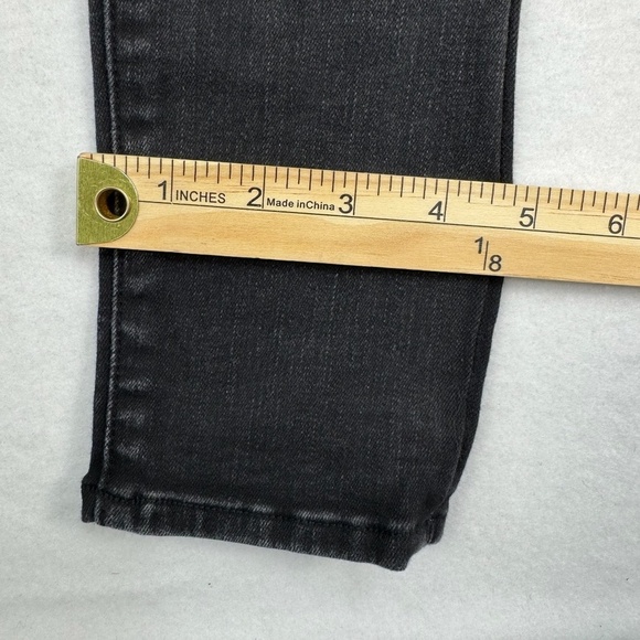 Abercrombie Fitch Simone High Rise Super Skinny Jeans Womens Sz 27/4 Black Wash - Picture 13 of 14